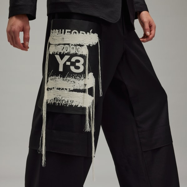 珍しい  Uniform Sport Y-3 adidas Patch Shipping Free | Black - Pants パンツ