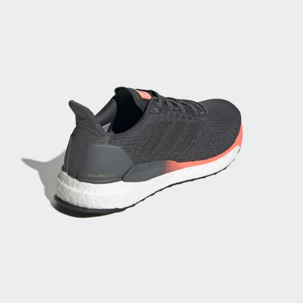 adidas Solarboost 19 Running Shoes Men grey six core black signal coral adidas Solarboost 19 Running Shoes Men grey six core black signal coral