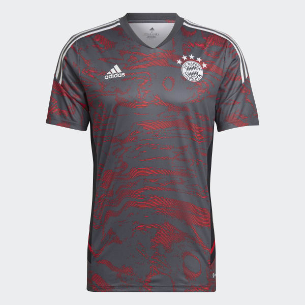 Czerwony FC Bayern Condivo Training Jersey VC052