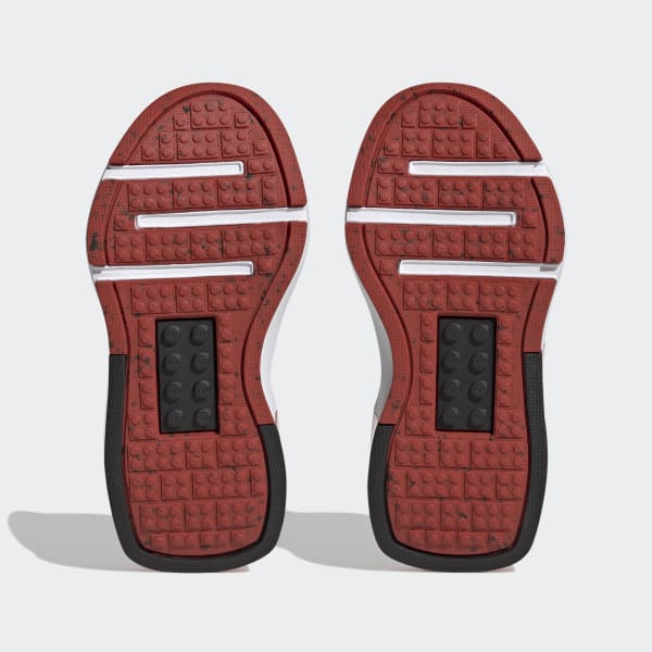 Blauw adidas x LEGO® Tech RNR Lifestyle Schoenen met Elastische Veters en Klittenband