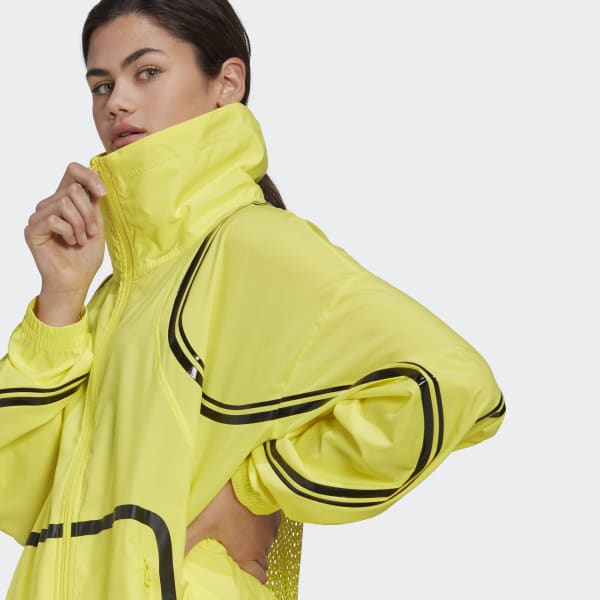 Żolty adidas by Stella McCartney TruePace Woven Jacket