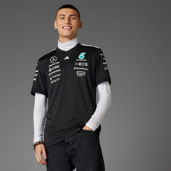 Sort MERCEDES - AMG PETRONAS FORMULA ONE TEAM DRIVER TRØJE