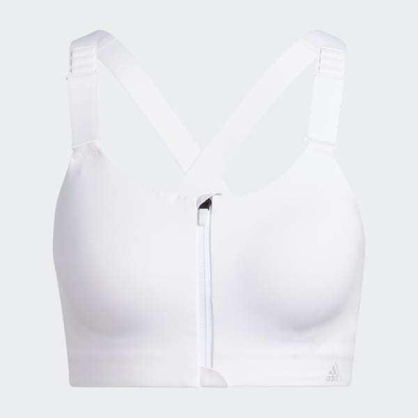biela Športová podprsenka TLRD Impact Luxe Training High-Support Zip