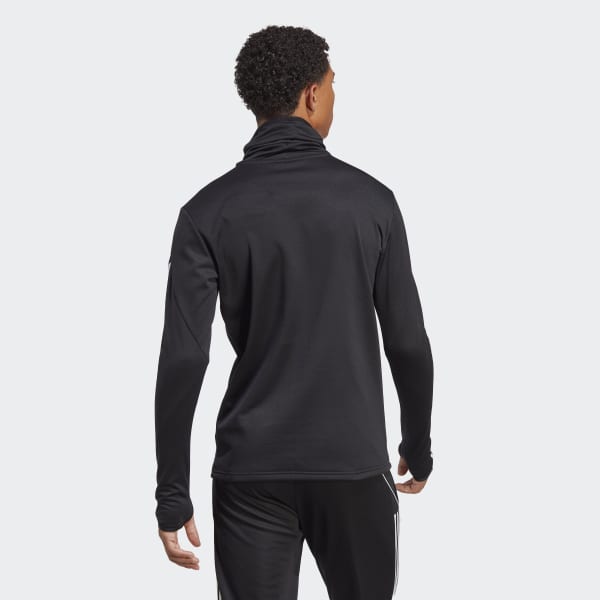 Schwarz Tiro 23 League Warm Oberteil