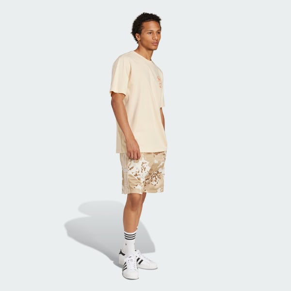 Beige Camo Shorts