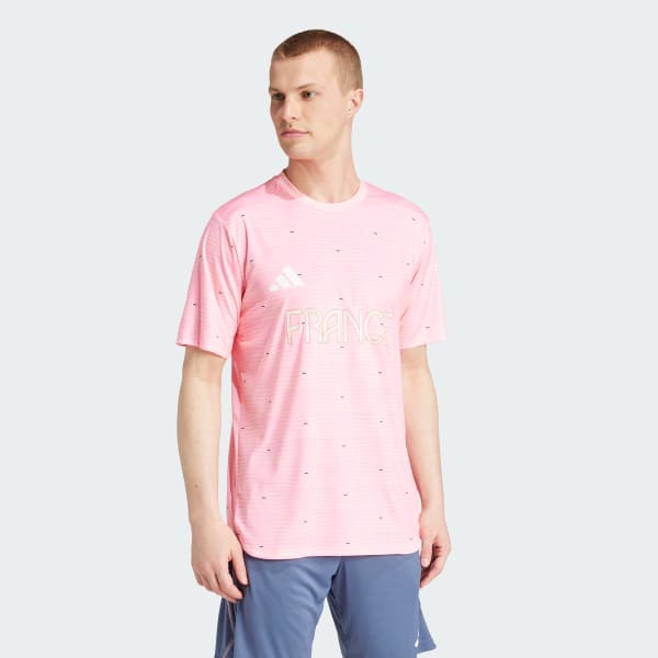 Pink Team France Training T-Shirt