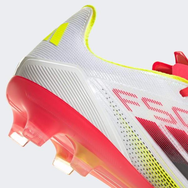 adidas F50 Pro Firm Ground Cleats - White | Free Shipping