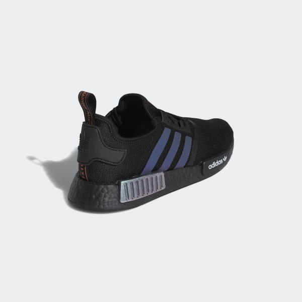 Nmd R1 Core Black And Purple Shoes Adidas Uk
