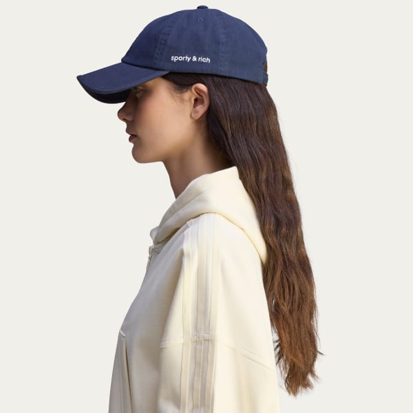 adidas Sporty & Rich Cap - Blue | Free Shipping with adiClub