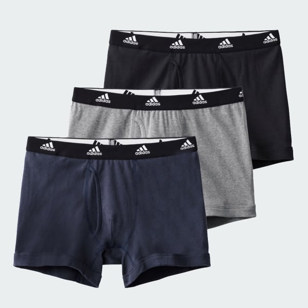 アディダス MENS 3P BOXER BRIEF - ブラック | アディダス ジャパン