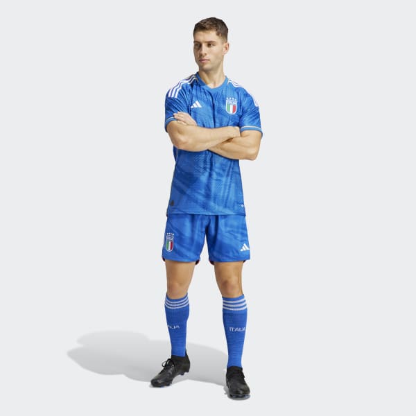 adidas Italy 2023 Home Authentic Jersey - Blue, Men's Soccer