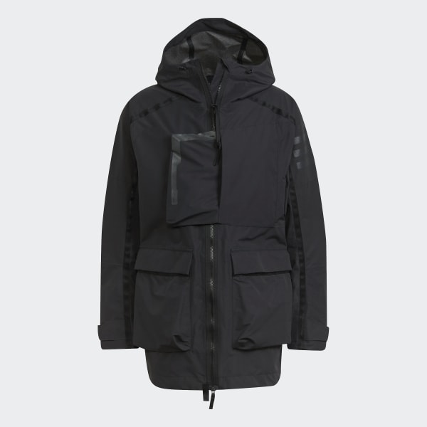 Μαύρο TERREX XPLORIC RAIN.RDY CITY JACKET JVS44