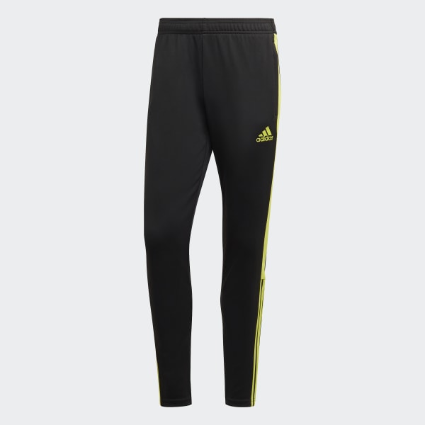 Black and yellow adidas pants deals