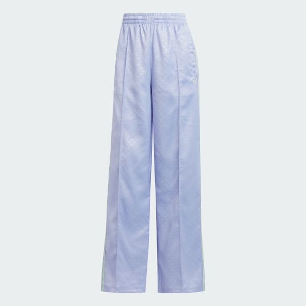 Roxo Calça Cetim Fashion Monogram 