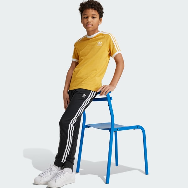 Gelb Adicolor 3-Streifen Kids T-Shirt