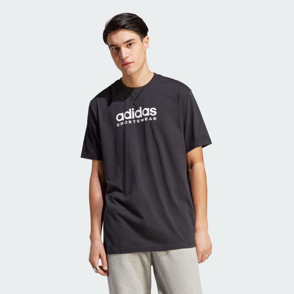 Schwarz All SZN Graphic T-Shirt