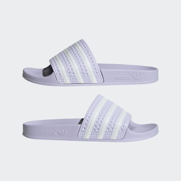 adidas Adilette Slides - Purple | adidas UK