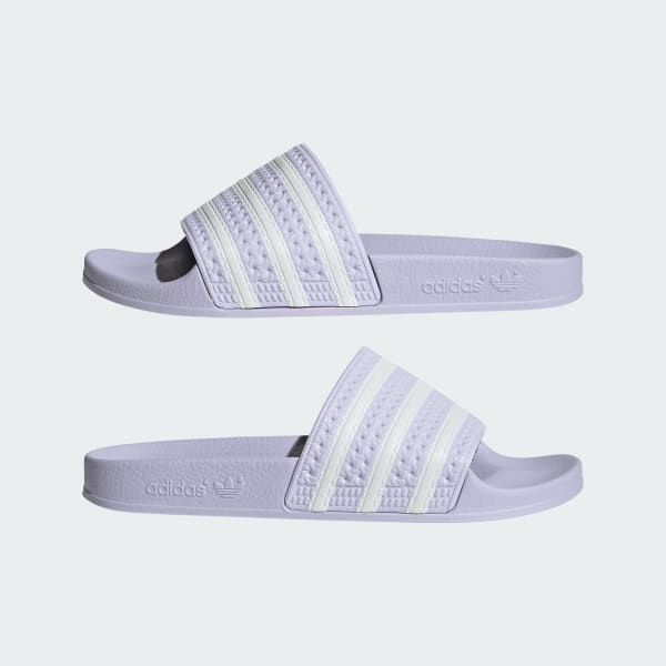 Adidas adilette purple store