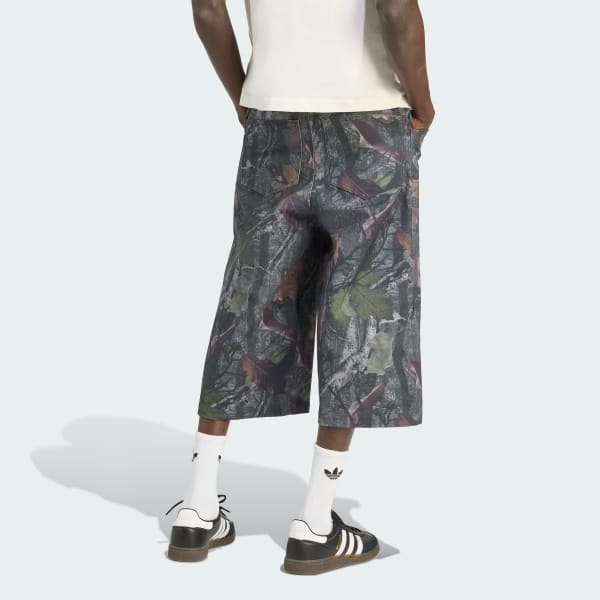 Negro Shorts chino camuflados