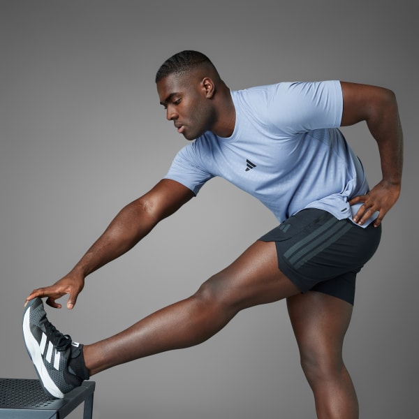 Μαύρο Power 3-Stripes Shorts