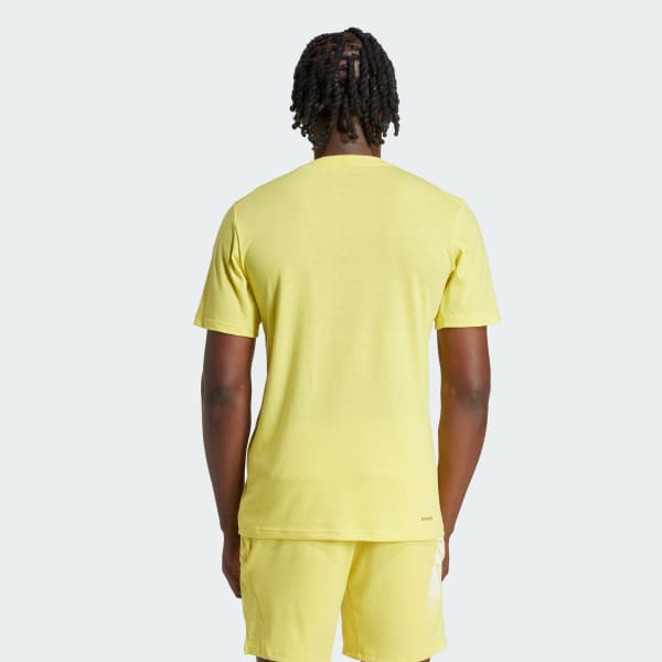 Yellow Train Essentials Feelready Logo Training Tee