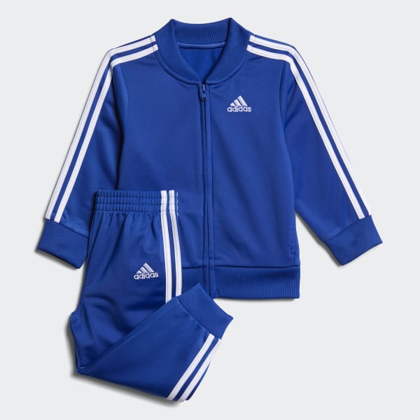 blue adidas jogging suit