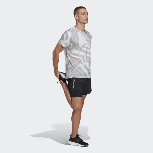 Grey Own the Run Seasonal Tee