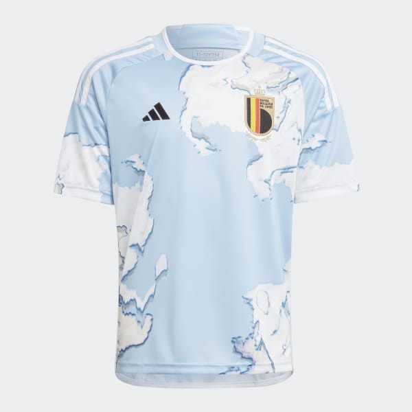 Blu Maglia Away Authentic 23 Women's Team Belgium