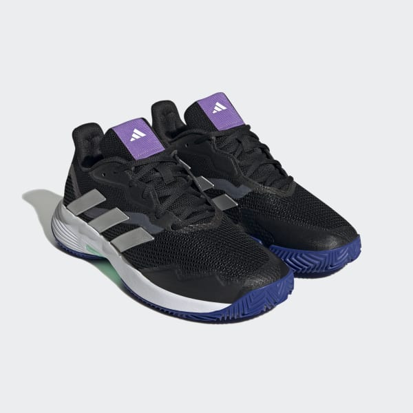 Black CourtJam Control Clay Tennis Shoes