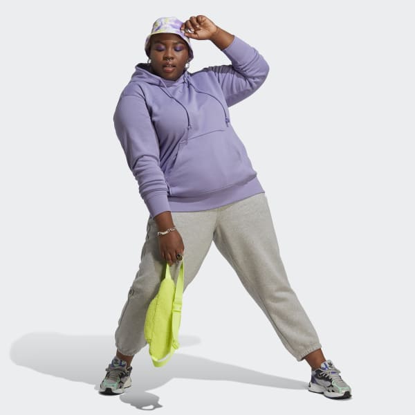 adidas Essentials Fleece Joggers (Plus Size) - Grey | Women\'s Lifestyle |  adidas US