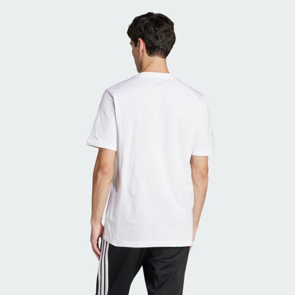 Blanco Camiseta Tech Metallic Graphic
