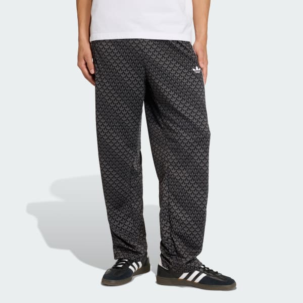 Đen QUẦN TRACK PANT MONOGRAM DÁNG RỘNG FIREBIRD