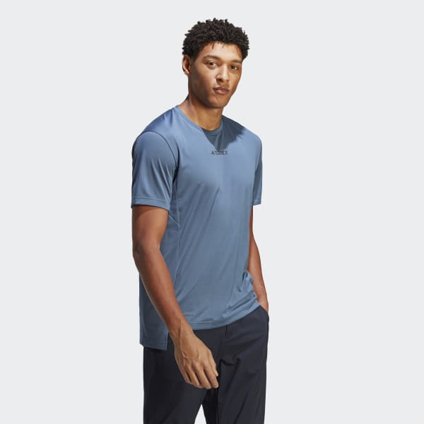 adidas Terrex Multi T-Shirt - Blue | Free Delivery | adidas UK