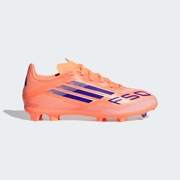 adidas F50 League Firm/Multi-Ground Cleats Kids - Orange