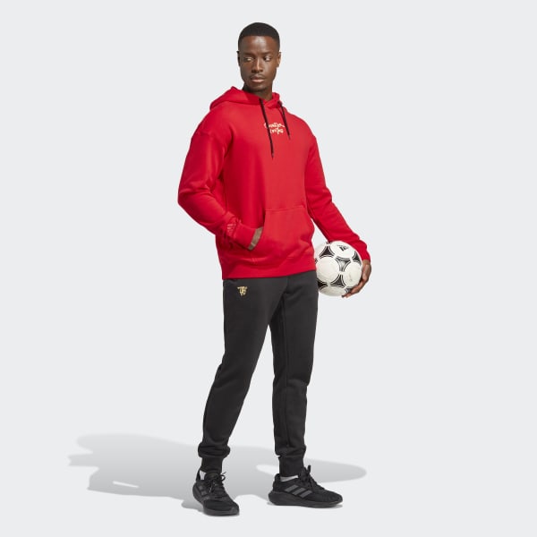 Rot Manchester United Chinese Story Hoodie