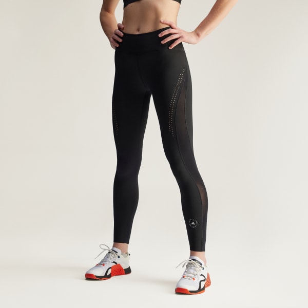 Nero Leggings da allenamento adidas by Stella McCartney TruePurpose Optime Full Length