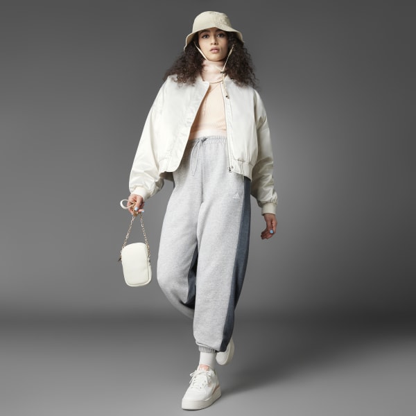 Γκρι Hyperglam French Terry Pants