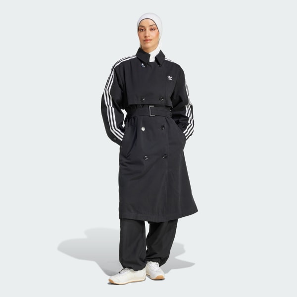 Adidas trench coat womens shop