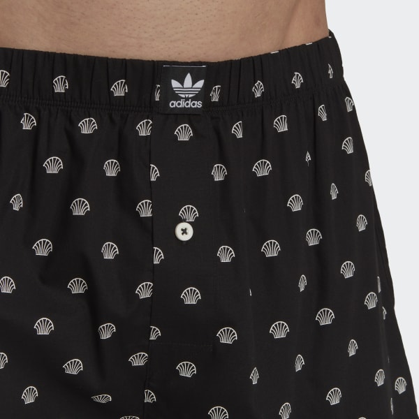 Black Comfort Core Cotton Icon Boxer Briefs (2 pairs) HPN29