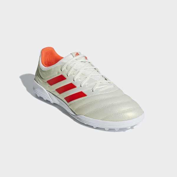 adidas Copa 19.3 Turf Boots - White 