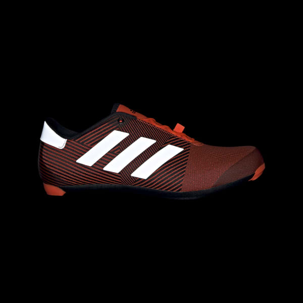 Naranja Zapatillas de Ciclismo de Ruta