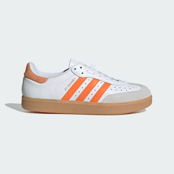adidas Velosamba Leather Shoes - White | Free Shipping with
