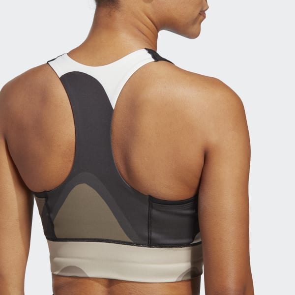 adidas Marimekko Medium-Support Pocket Bra - Blue