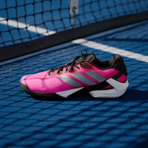 adidas adizero Ubersonic 5 Tennis Shoes - Pink | Free