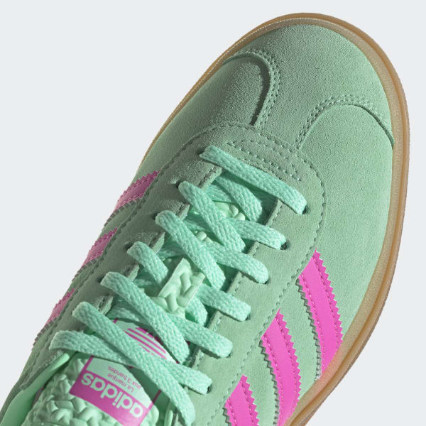 adidas Gazelle Bold Verdes y Rosas Mujer