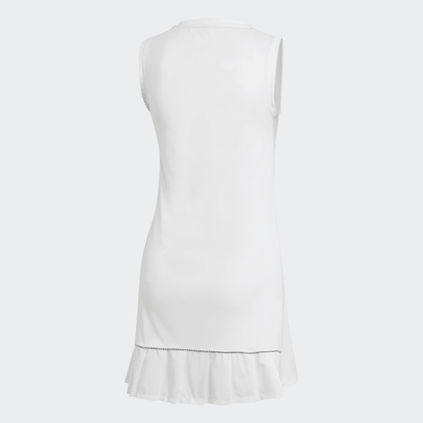 vestido branco adidas