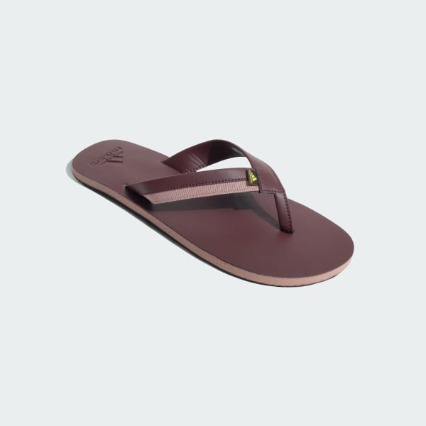 Burgundy Marvello Flip Flops