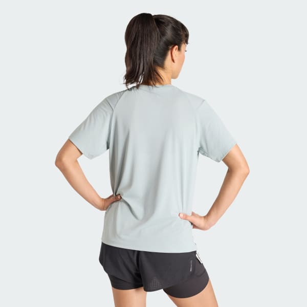 adidas adi365 Running Climacool Iconic T-shirt - Green | Free