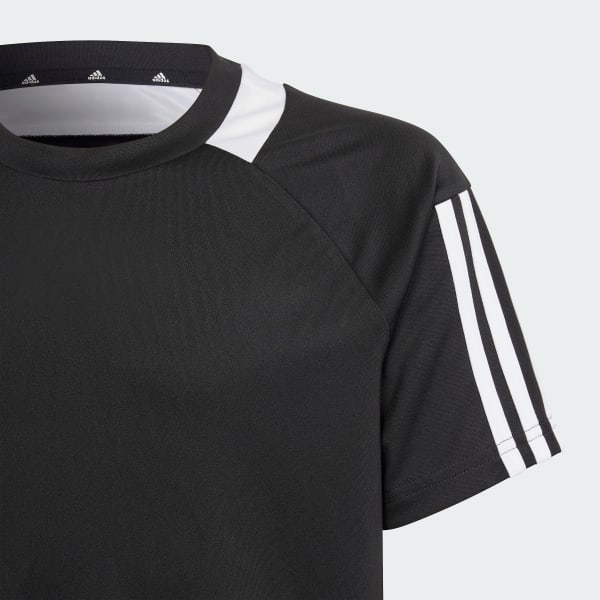 Negro Camiseta Sereno AEROREADY (Adolescentes)
