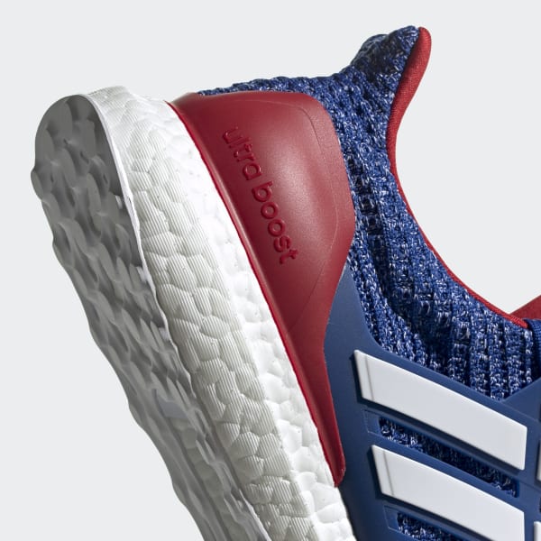 adidas boost red white blue